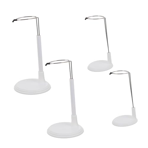 Supvox 4 Stück Teiliges Verstellbare Puppenständer aus Edelstahl Weiß und Stabile Figurenhalterung für Puppen und Modellfiguren für Schau Spielzwecke Supvox 4 Stück Teiliges Verstellbare Puppenständer aus Edelstahl Weiß und Stabile Figurenhalterung für Puppen und Modellfiguren für Schau Spielzwecke von Supvox