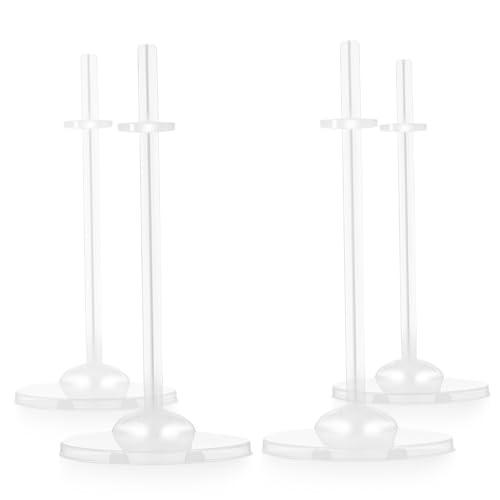 Supvox 4 Stück Transparente Puppenständer Stabile Doll Display Ständer mit Hoher Tragkraft Wiederverwendbar und Einfach zu Montieren für Doll Racks und Figurenpräsentation Supvox 4 Stück Transparente Puppenständer Stabile Doll Display Ständer mit Hoher Tragkraft Wiederverwendbar und Einfach zu Montieren für Doll Racks und Figurenpräsentation von Supvox