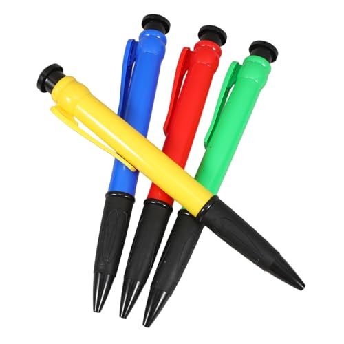 Supvox 4 Stück Übergroße Bunte Kugelschreiber für Party Mitgebsel Lustige Riesenstifte als Foto Requisiten Glattes Auffällige Geschenkidee für Schüler und Klassenzimmer Supvox 4 Stück Übergroße Bunte Kugelschreiber für Party Mitgebsel Lustige Riesenstifte als Foto Requisiten Glattes Auffällige Geschenkidee für Schüler und Klassenzimmer von Supvox