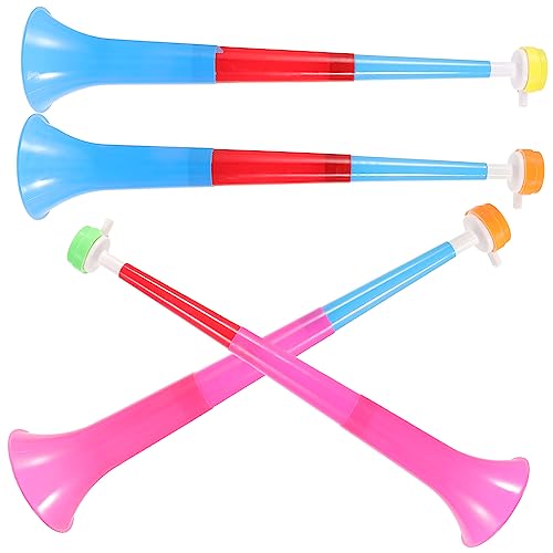 Supvox 4 Stück WM-Horn kindertrompeten outdoorspielzeug Trompete Kinderhorn Stadionhornspielzeug jubeln Horn Trompetenspielzeug aus Kunststoff Hupe zum Jubeln Plastik Supvox 4 Stück WM-Horn kindertrompeten outdoorspielzeug Trompete Kinderhorn Stadionhornspielzeug jubeln Horn Trompetenspielzeug aus Kunststoff Hupe zum Jubeln Plastik von Supvox