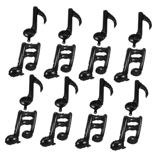 Supvox 40 Stück Musiknoten Folienballons Schwarz Aluminiumfolie Musik Ballon für Shower Hochzeit Geburtstag Party Dekoration Einfache Montage Vielseitig Einsetzbar für Musikthemen Supvox 40 Stück Musiknoten Folienballons Schwarz Aluminiumfolie Musik Ballon für Shower Hochzeit Geburtstag Party Dekoration Einfache Montage Vielseitig Einsetzbar für Musikthemen von Supvox