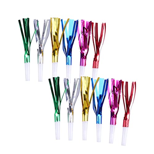 Supvox 42 Stück Kinderpfeife Partykrachmacher Partygeschenke pfeifen Partypfeifen pfeifen Zufällige Farbe von Supvox