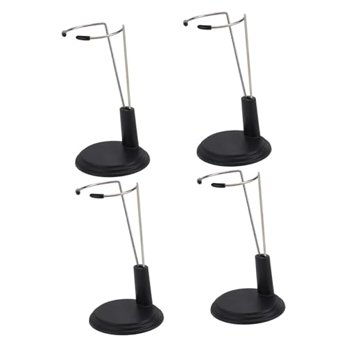 Supvox 4Stücke Kreativer Puppenständer Tragbarer Puppenhalter für Schwarzes Lagerregal zum Ausstellen und Lagern von Puppen Platzsparend und Leicht Supvox 4Stücke Kreativer Puppenständer Tragbarer Puppenhalter für Schwarzes Lagerregal zum Ausstellen und Lagern von Puppen Platzsparend und Leicht von Supvox