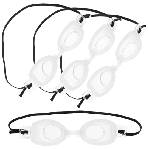 Supvox 4Stücke Mini Brillen Für Puppen Schwimmbrillen Anzieh Zubehör Puppenbrille Für Kreative Spielmöglichkeiten Für Puppen Puppenkostümbrille von Supvox