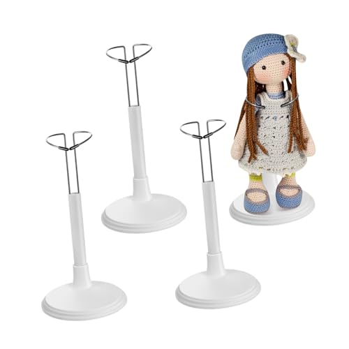 Supvox 4Stücke Puppenständer für Puppen Stabiler Puppenhalter für Ansprechende Präsentation für Puppenspiele und Kreatives mit Freunden Supvox 4Stücke Puppenständer für Puppen Stabiler Puppenhalter für Ansprechende Präsentation für Puppenspiele und Kreatives mit Freunden von Supvox