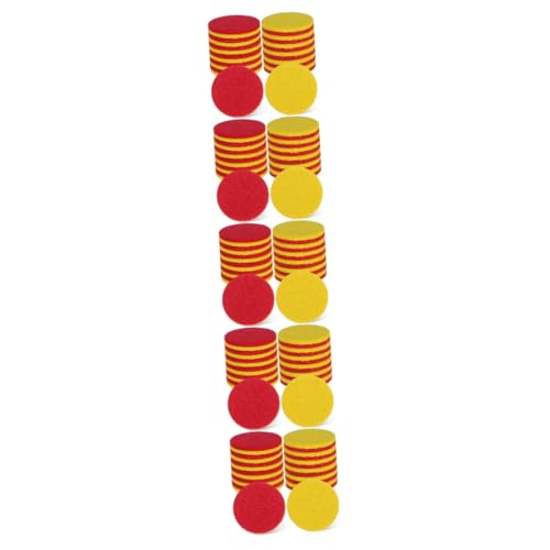 Supvox 5 Sätze Scheiben Berechnen Bildungsspielzeug Mathe Würfel Lehrreich Zwei Farbzähler Zählen Chips Zählen Für Eva 100 Stück * 5 Supvox 5 Sätze Scheiben Berechnen Bildungsspielzeug Mathe Würfel Lehrreich Zwei Farbzähler Zählen Chips Zählen Für Eva 100 Stück * 5 von Supvox