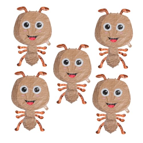 Supvox 5 Stück Ameisenballon süße Luftballons süße Tierballons Insekt tierischer Folienballon bezaubernder Folienballon dekorativer Partyballon Aluminiumfolie Light Brown Supvox 5 Stück Ameisenballon süße Luftballons süße Tierballons Insekt tierischer Folienballon bezaubernder Folienballon dekorativer Partyballon Aluminiumfolie Light Brown von Supvox