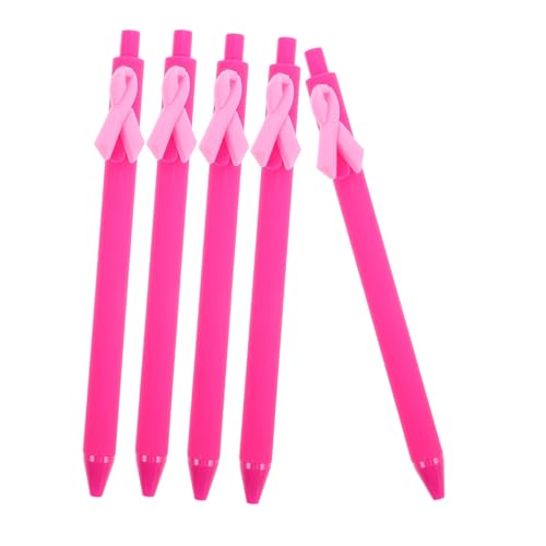 Supvox 5 Stück Ribbon -Kugelschreiber süßer Kugelschreiber realistische Bandstifte Praktische Bandstifte Schreibstift Bulk Fun Ribbon Kugelschreiber Lustige Stifte Plastik Rosa Supvox 5 Stück Ribbon -Kugelschreiber süßer Kugelschreiber realistische Bandstifte Praktische Bandstifte Schreibstift Bulk Fun Ribbon Kugelschreiber Lustige Stifte Plastik Rosa von Supvox