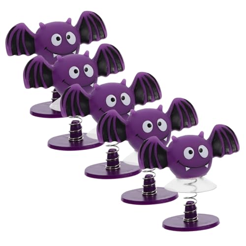 Supvox 5 Stück Teiliges Halloween Partyspielzeug Federspielzeug Bunte Fledermausfiguren Sicher Glatte Oberfläche Lustiges Mitgebsel für Kindergeburtstag und Halloween Partyspaß Supvox 5 Stück Teiliges Halloween Partyspielzeug Federspielzeug Bunte Fledermausfiguren Sicher Glatte Oberfläche Lustiges Mitgebsel für Kindergeburtstag und Halloween Partyspaß von Supvox