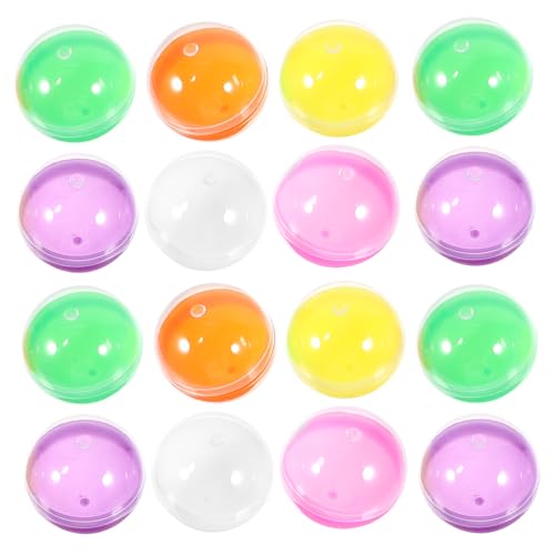 Supvox 50stücke Befüllbare Runde Plastikkugeln Diy Leere Bälle Zum Drehen Mehrzweck-öffnbare Farbige Bälle Für Partys Und Geschenke Supvox 50stücke Befüllbare Runde Plastikkugeln Diy Leere Bälle Zum Drehen Mehrzweck-öffnbare Farbige Bälle Für Partys Und Geschenke von Supvox