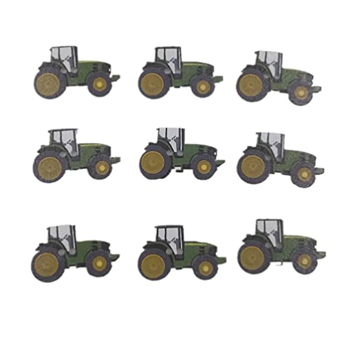 Supvox 50 stücke holzknöpfe traktoren gedruckt dekorative knöpfe verschönerungen 2 löcher für diy nähen basteln kleidung von Supvox
