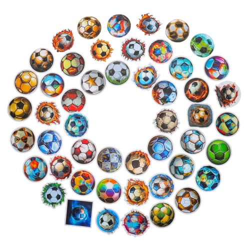 Supvox 50stücke Teiliges Fußballaufkleber Wasserdichte Sportstickers Für Laptops Wasserflaschen Und Scrapbooking Lustige Fußball Dekoration Für Teenager Und Supvox 50stücke Teiliges Fußballaufkleber Wasserdichte Sportstickers Für Laptops Wasserflaschen Und Scrapbooking Lustige Fußball Dekoration Für Teenager Und von Supvox
