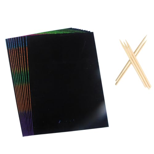 Supvox 55 Stück Wachspapier abkratzen Kratzbemalung Schwarzpapier Rubbelkarten Zeichenbrett kratzen Karten kratzen Zeichnungsmittel Kratzpapierkunst Kupferplatte Supvox 55 Stück Wachspapier abkratzen Kratzbemalung Schwarzpapier Rubbelkarten Zeichenbrett kratzen Karten kratzen Zeichnungsmittel Kratzpapierkunst Kupferplatte von Supvox