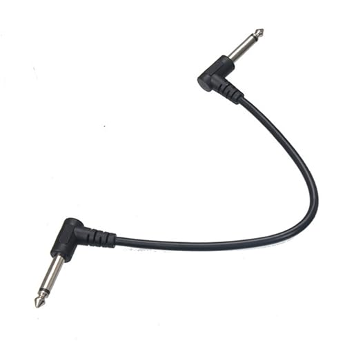 Supvox 6 Stück Gitarren Patchkabel mit Rechtwinkligem Stecker Robuste Effektpedal Verbindungskabel für Elektrische Gitarren Langlebig für Musiker Supvox 6 Stück Gitarren Patchkabel mit Rechtwinkligem Stecker Robuste Effektpedal Verbindungskabel für Elektrische Gitarren Langlebig für Musiker von Supvox