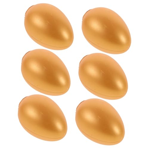Supvox 6 Stück Goldenes Eierspielzeug Gefälscht Fälschung Dekorationen Party Mini Jumbo Vor Ei Füllen Aktivität Liefert Goldene Eier Leeres Goldenes Ei -requisiten Leeres Ei Gips Supvox 6 Stück Goldenes Eierspielzeug Gefälscht Fälschung Dekorationen Party Mini Jumbo Vor Ei Füllen Aktivität Liefert Goldene Eier Leeres Goldenes Ei -requisiten Leeres Ei Gips von Supvox
