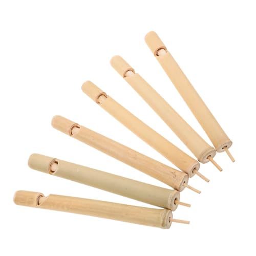 Supvox 6 Stück Holz Vogelpfeife Musikinstrument Mini Flöten Vogelruf Pfeifen Musikalisches für Anfänger Outdoor Geeignet Supvox 6 Stück Holz Vogelpfeife Musikinstrument Mini Flöten Vogelruf Pfeifen Musikalisches für Anfänger Outdoor Geeignet von Supvox