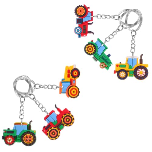 Supvox 6 Stück Landwirtschaftsauto Schlüsselanhänger Bauernhof Partyzubehör Schlüsselanhänger Mit Bauernhof Thema Feder Schlüsselring Mini Traktor Baufahrzeug Schlüsselanhänger Supvox 6 Stück Landwirtschaftsauto Schlüsselanhänger Bauernhof Partyzubehör Schlüsselanhänger Mit Bauernhof Thema Feder Schlüsselring Mini Traktor Baufahrzeug Schlüsselanhänger von Supvox