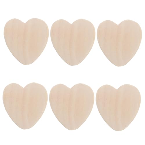 Supvox 6 Stück Liebesperlen Aus Holz Valentinstag Holzperle Herzperlen Für Handwerk Holzperlen Masse Bastelperlen Aus Holz Hölzern Beige Supvox 6 Stück Liebesperlen Aus Holz Valentinstag Holzperle Herzperlen Für Handwerk Holzperlen Masse Bastelperlen Aus Holz Hölzern Beige von Supvox