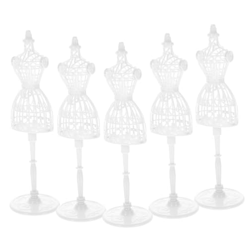 Supvox 6 Stück Mini Puppenständer Kleiderhalter Leicht Stabil Puppenkleiderbügel für Miniaturpuppen zur Kleidpräsentation und Aufbewahrung Platzsparend Weiß Supvox 6 Stück Mini Puppenständer Kleiderhalter Leicht Stabil Puppenkleiderbügel für Miniaturpuppen zur Kleidpräsentation und Aufbewahrung Platzsparend Weiß von Supvox