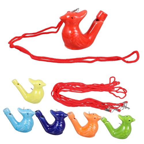 Supvox 6 Stück Pfeife für Wasservögel aus Keramik Vogelspielzeug Wasservogel Vogel der Vogelpfeifenwasser Noisemaker Vogelrufpfeifen Zufällige Farbe Supvox 6 Stück Pfeife für Wasservögel aus Keramik Vogelspielzeug Wasservogel Vogel der Vogelpfeifenwasser Noisemaker Vogelrufpfeifen Zufällige Farbe von Supvox