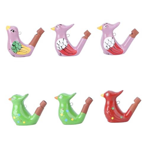 Supvox 6 Stück Teiliges Keramik Vogelpfeifen Wasser Vogel Form Bunte Tröten Distinctive Tourismus Handwerk für Party Unterhaltung Supvox 6 Stück Teiliges Keramik Vogelpfeifen Wasser Vogel Form Bunte Tröten Distinctive Tourismus Handwerk für Party Unterhaltung von Supvox