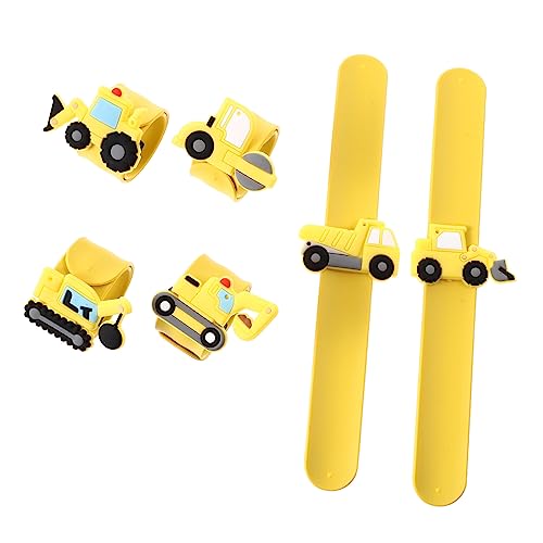 Supvox 6 Stück Teiliges Silikon Slap Armband Cartoon Fahrzeug Weiche Sichere Handgelenkbänder als Party Mitgebsel für Kindergeburtstag und Supvox 6 Stück Teiliges Silikon Slap Armband Cartoon Fahrzeug Weiche Sichere Handgelenkbänder als Party Mitgebsel für Kindergeburtstag und von Supvox