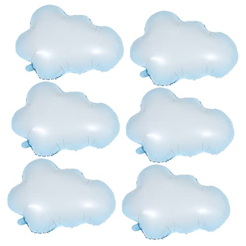 Supvox 6 Stücke Wolke Ballon Dekorationen Luftballons Party Glücklich Für Geburtstag Hochzeit Decor Ballon Decor Aluminium Film Supvox 6 Stücke Wolke Ballon Dekorationen Luftballons Party Glücklich Für Geburtstag Hochzeit Decor Ballon Decor Aluminium Film von Supvox