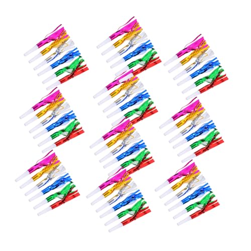 Supvox 60 Stück Teiliges Party Krachmacher für Glitzernden Fransen Bunte Geburtstags-tröten und Pfeifen für Shower Kindergeburtstag Hochzeit und Neujahrsfeier Supvox 60 Stück Teiliges Party Krachmacher für Glitzernden Fransen Bunte Geburtstags-tröten und Pfeifen für Shower Kindergeburtstag Hochzeit und Neujahrsfeier von Supvox