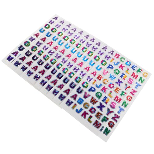 Supvox 60blätter Glitzer Buchstabenaufkleber Bunten Farben Für Kreative Bastelprojekte Und Schulaktivitäten Selbstklebende Alphabet Sticker Für Junge Mädchen Und Dekoration Supvox 60blätter Glitzer Buchstabenaufkleber Bunten Farben Für Kreative Bastelprojekte Und Schulaktivitäten Selbstklebende Alphabet Sticker Für Junge Mädchen Und Dekoration von Supvox