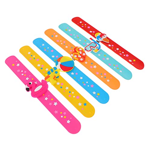 Supvox 6Stücke Slap Armbänder Lustige Slap Bands für Partys Gemischte Designs Hawaiianisches Thema für Kindergeburtstage Tanzpartys und Festlichkeiten Supvox 6Stücke Slap Armbänder Lustige Slap Bands für Partys Gemischte Designs Hawaiianisches Thema für Kindergeburtstage Tanzpartys und Festlichkeiten von Supvox