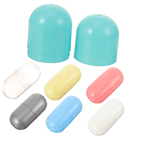 Supvox 7Stücke Füllbare Ostereier Kapseln Kunststoff Kapselboxen Farben Für Süßigkeiten Und Spielzeuge Dekoration Für Ostern Und Partys von Supvox