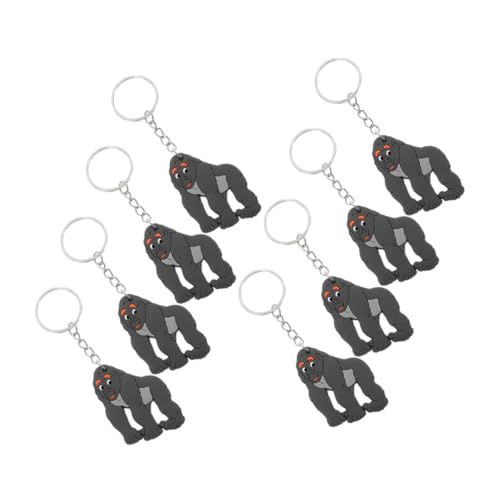 Supvox 8 Stück Schlüsselanhänger Cartoon -Schlüsselbund Babyparty -Schlüsselbund PVC -Schlüsselbund Stilvoller Schlüsselbund Gorillaförmiger Anhänger Gorilla-Charms Metall Supvox 8 Stück Schlüsselanhänger Cartoon -Schlüsselbund Babyparty -Schlüsselbund PVC -Schlüsselbund Stilvoller Schlüsselbund Gorillaförmiger Anhänger Gorilla-Charms Metall von Supvox