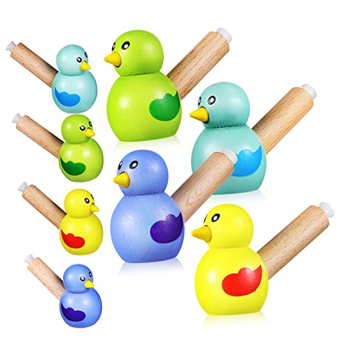 Supvox 8 Stück Vogelpfeife Tierpfeife Pfeifen Vogelpfeife Grasmücke Lustige Vogelpfeife Vogelrufpfeife Kinderpfeife Musikinstrumente Musikinstrumente Holz von Supvox