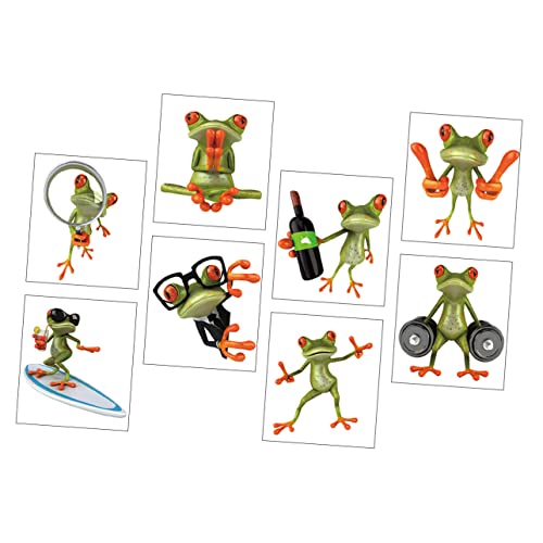 Supvox 8 Stücke Frosch Autoaufkleber Lustige Wandaufkleber Dekorative Frosch Muster Sticker für Auto und Fenster Selbstklebend Einfach zu Entfernen Supvox 8 Stücke Frosch Autoaufkleber Lustige Wandaufkleber Dekorative Frosch Muster Sticker für Auto und Fenster Selbstklebend Einfach zu Entfernen von Supvox