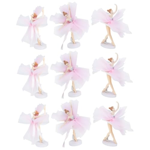 Supvox 9 Sätze Ballerina-Mädchen-Ornamente Tänzer Kuchendeckel Ballett tanzen Willkommen Zahlen Mädchengeburtstagsfeier Ballerina-Dekorationen Geburtstagsdekorationen für Mädchen Plastik Supvox 9 Sätze Ballerina-Mädchen-Ornamente Tänzer Kuchendeckel Ballett tanzen Willkommen Zahlen Mädchengeburtstagsfeier Ballerina-Dekorationen Geburtstagsdekorationen für Mädchen Plastik von Supvox