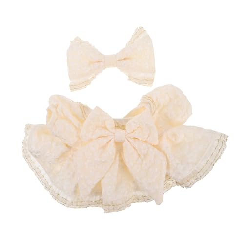 Supvox Abendkleid Zubehör Für Babypuppen Babykleidung Für Puppen Puppenkleidung Babypuppenkleid Kleidung Für Babypuppenjungen Kleid Für Puppe Puppensachen Beige Stoff von Supvox