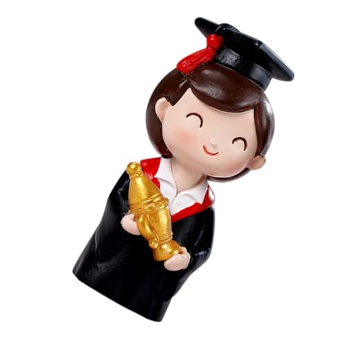 Supvox Abschlussfeier Deko Kuchen Figur Kuchen Dekoration Für Graduation Party Hochwertiges Harz Einzigartiges Design Dessert Tische Und Feierlichkeiten von Supvox