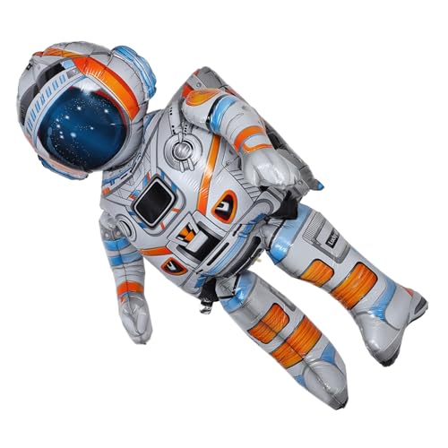 Supvox Astronautenballon Weltraum-party-dekorationen Luftballons Mit Weltraummotiv Geburtstagsdekorationen Zum Thema Weltraum Raumgeburtstagsdekorationen Aluminiumfolie Supvox Astronautenballon Weltraum-party-dekorationen Luftballons Mit Weltraummotiv Geburtstagsdekorationen Zum Thema Weltraum Raumgeburtstagsdekorationen Aluminiumfolie von Supvox