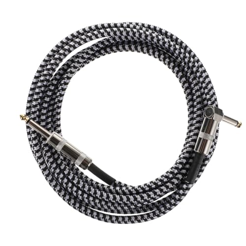 Supvox Audiokabel Für E-gitarre Elektrische Gitarre Wählen Usb-c Auf Kabel Gitarrenkabel Usb Zu Kabel Kopfhörer Instrument Gitarre Anschlusskabel Pro Audiokabel Black Farbe Weiches Gewebe von Supvox