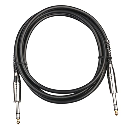 Supvox Audioleitung Instrument Stereokabel Patchkabel Gitarre Bass Gitarrenkabel Lautsprecherkabel Gitarre Musical Audiokabel Für e -gitarre Black Kupferummantelter Aluminiumdraht von Supvox