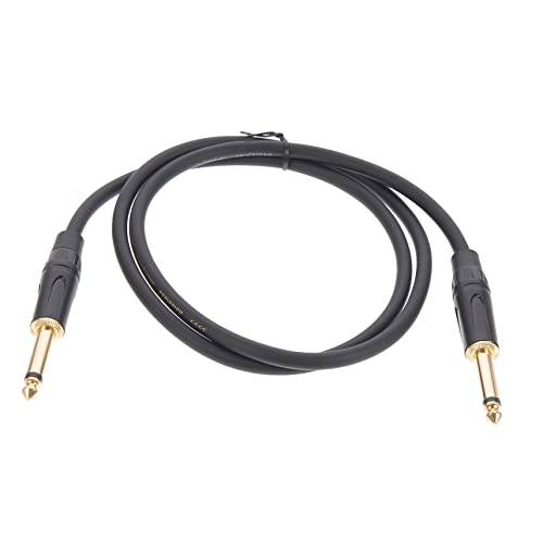 Supvox Audioleitung Mikrofon Kabel gitarre Sauerstofffreies Kupfer Schwarz Supvox Audioleitung Mikrofon Kabel gitarre Sauerstofffreies Kupfer Schwarz von Supvox
