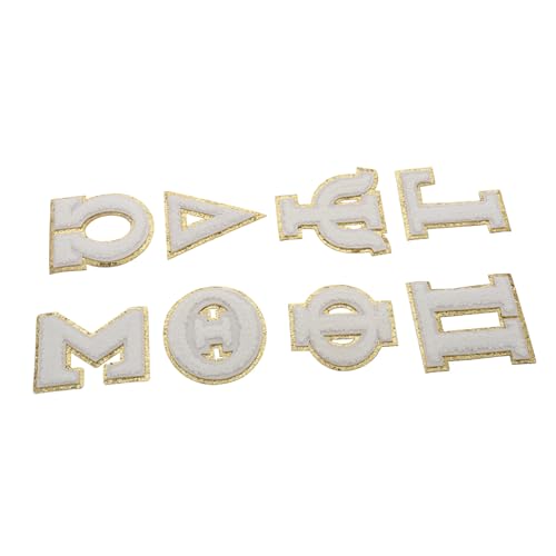 Supvox Basteln Von Bestickten Griechischen Buchstaben-aufnähern Vielseitige Aufkleber Für Hemden Jacken Und Taschen Supvox Basteln Von Bestickten Griechischen Buchstaben-aufnähern Vielseitige Aufkleber Für Hemden Jacken Und Taschen von Supvox