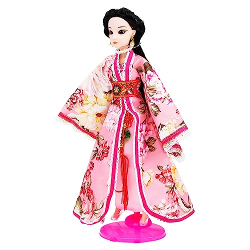 Supvox Chinesische Hanfu Puppe für Niedliche Handgefertigte Doll mit Traditioneller Kleidung für Fotos für Mädchen von Supvox