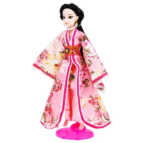 Supvox Chinesische Hanfu Puppe mit Traditioneller Kleidung Detailreiche Antike Spielzeugpuppe für Mädchen Dekoratives Sammlermodell Robust und Liebevoll Gestaltet Supvox Chinesische Hanfu Puppe mit Traditioneller Kleidung Detailreiche Antike Spielzeugpuppe für Mädchen Dekoratives Sammlermodell Robust und Liebevoll Gestaltet von Supvox