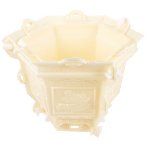 Supvox DIY Blumentopf Mould Strapazierfähigem Sechseckige Vase für Kreative Bastelarbeiten Leichtes Epoxidharz Formset für Handwerksprojekte und Pflanzgefäße für Eltern Kreativität von Supvox