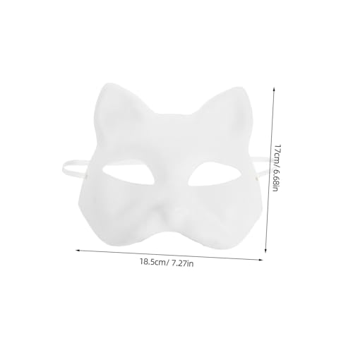 Supvox Diy Katzenmaske aus Papier Teilig Blanko Masken zum Bemalen mit Filzstoff für Karneval Kostüm Party Masquerade Cosplay Kreatives Basteln und Dekoration Supvox Diy Katzenmaske aus Papier Teilig Blanko Masken zum Bemalen mit Filzstoff für Karneval Kostüm Party Masquerade Cosplay Kreatives Basteln und Dekoration von Supvox