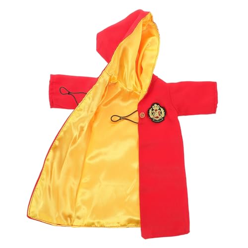 Supvox Doll Wizard Kostüm mit Mini Umhang für Puppen Kapuzenumhang und Kleidung für Rollenspiele und Kreative Zubehör für Puppenliebhaber und Kinderfreundschaften Supvox Doll Wizard Kostüm mit Mini Umhang für Puppen Kapuzenumhang und Kleidung für Rollenspiele und Kreative Zubehör für Puppenliebhaber und Kinderfreundschaften von Supvox