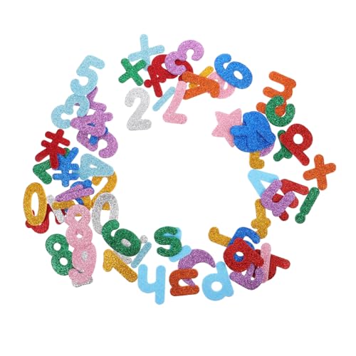 Supvox Eva Alphabet und Sticker für DIY Bastelprojekte Leuchtende Farben Fördert Kreativität und Lernfähigkeiten für Scrapbooking und Dekoration Supvox Eva Alphabet und Sticker für DIY Bastelprojekte Leuchtende Farben Fördert Kreativität und Lernfähigkeiten für Scrapbooking und Dekoration von Supvox