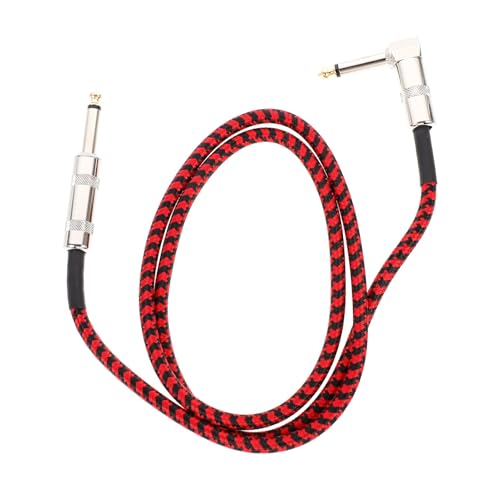 Supvox Gitarrenkabel Rot Schwarz Audiokabel für Gitarre Robustes Audioverbindungskabel Geeignet für Tonaufnahme und Soundübertragung Kompatibel mit Mobiltelefonen Langlebig und Praktisch Supvox Gitarrenkabel Rot Schwarz Audiokabel für Gitarre Robustes Audioverbindungskabel Geeignet für Tonaufnahme und Soundübertragung Kompatibel mit Mobiltelefonen Langlebig und Praktisch von Supvox