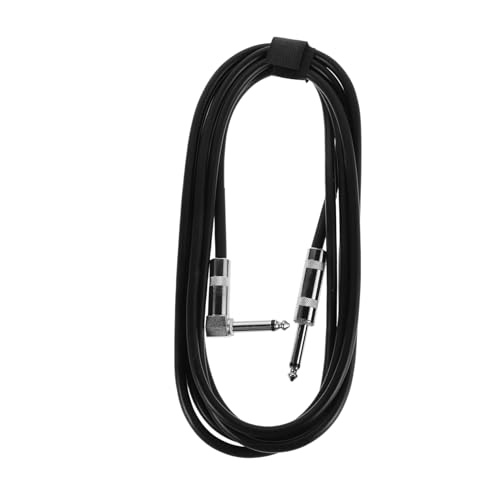 Supvox Gitarrenkabel Verstärkerkabel Gitarrenpedalkabel Gitarren-patchkabel Pedalboard-kabel Kabel Für Bassverstärker Kabel Für Elektrische Gitarre Gitarren Reparaturset Black Kupferkern von Supvox
